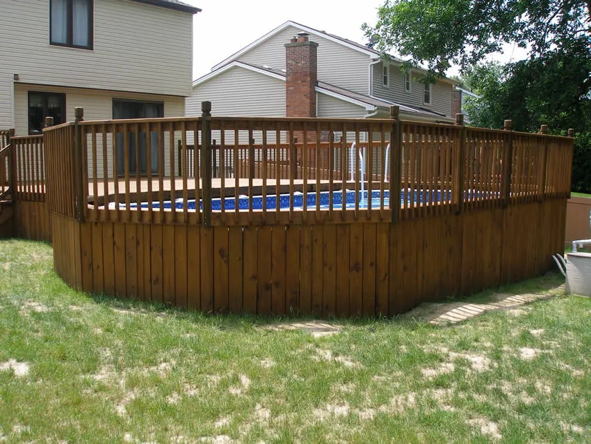 CustomBuilt Pool Decks for WNY Residents Superior Decks, Inc.